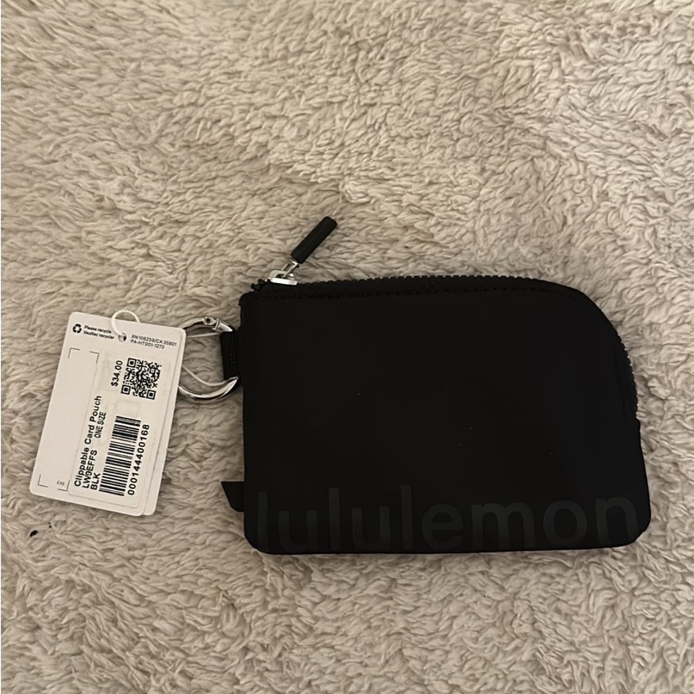 Lululemon Black Coin Pouch